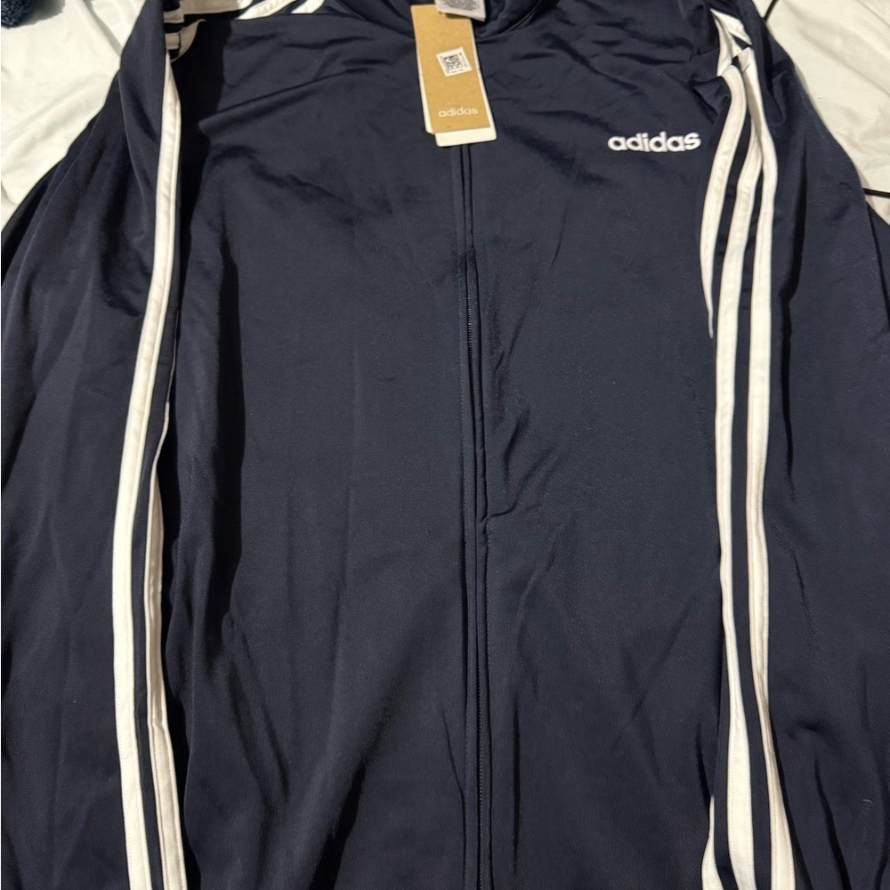 Adidas Navy Track Jacket XL